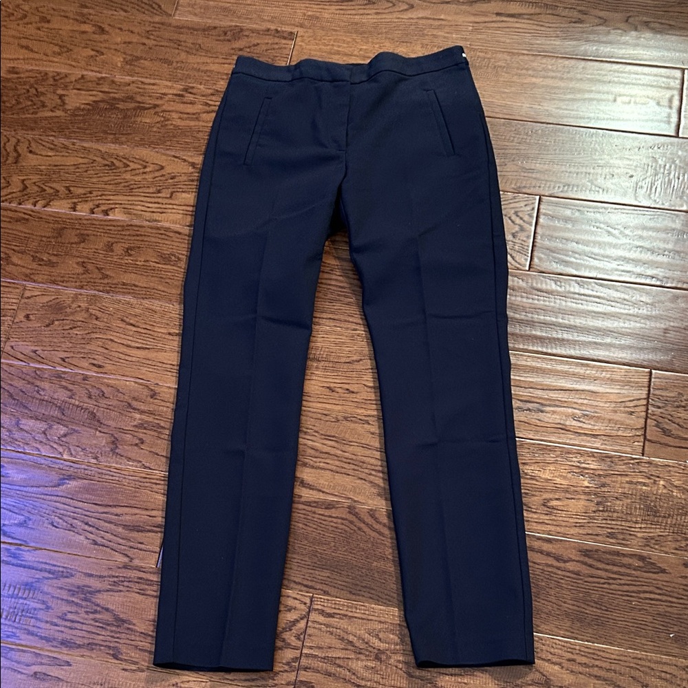 Zara Basic Collection Dark Blue Capris - image 1